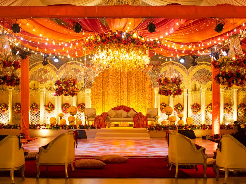 Garden Wedding Venue Decoration Package